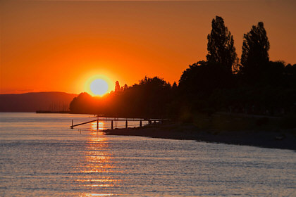 Sonnenuntergang Hagnau K